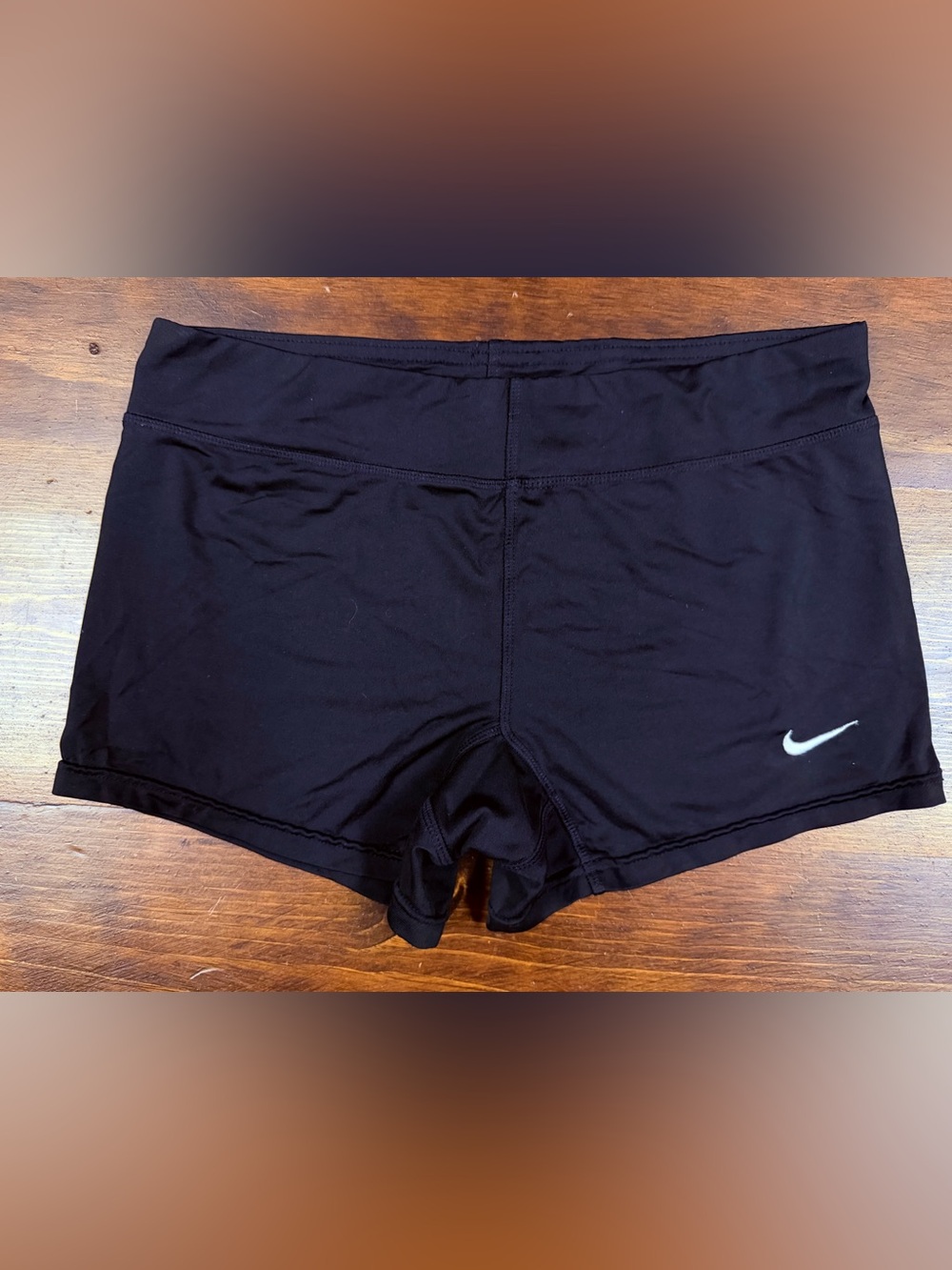 Nike Women's Bike Shorts with White Swoosh
